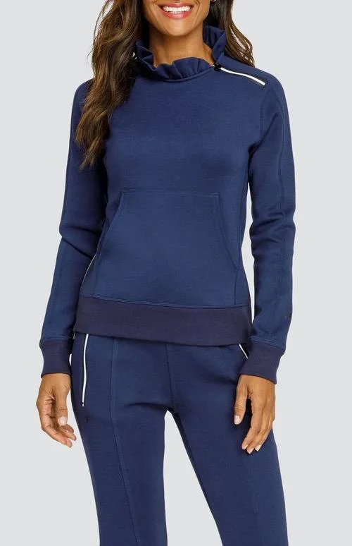 New Tail Activewear Condoleezza Navy Pullover