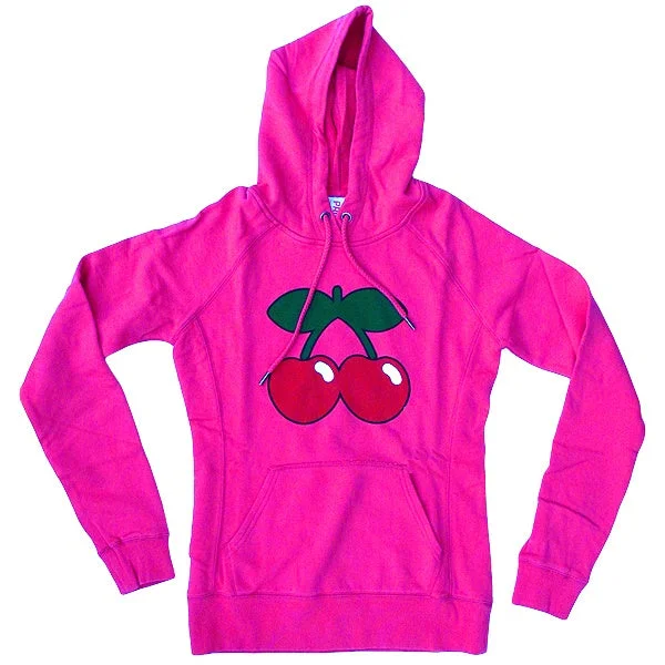 Pacha Basic Cherry Logo Women's Hoodie Elegant Hoodies & Sweatshirts