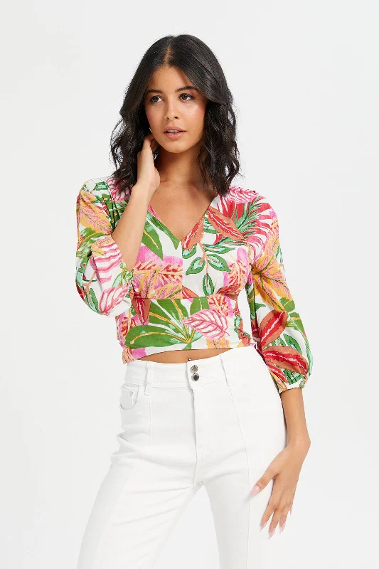 Woman Assorted Printed Blouse