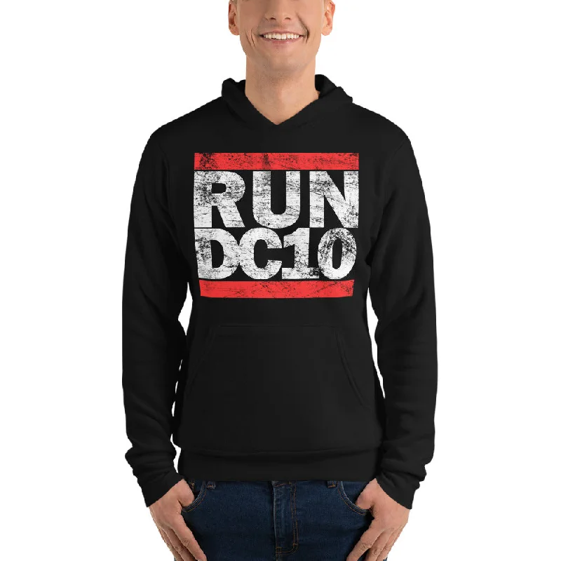 Run DC10 Black Hoodie Cozy Women’s Hoodie