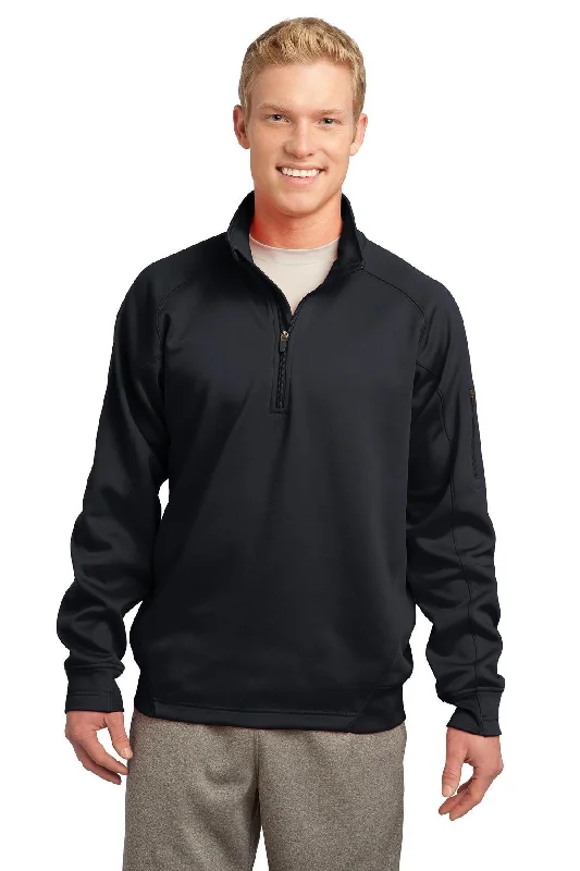 Sport-Tek Tech Fleece 1/4-Zip Pullover. F247 Pullover Hoodie Sweatshirt Trend