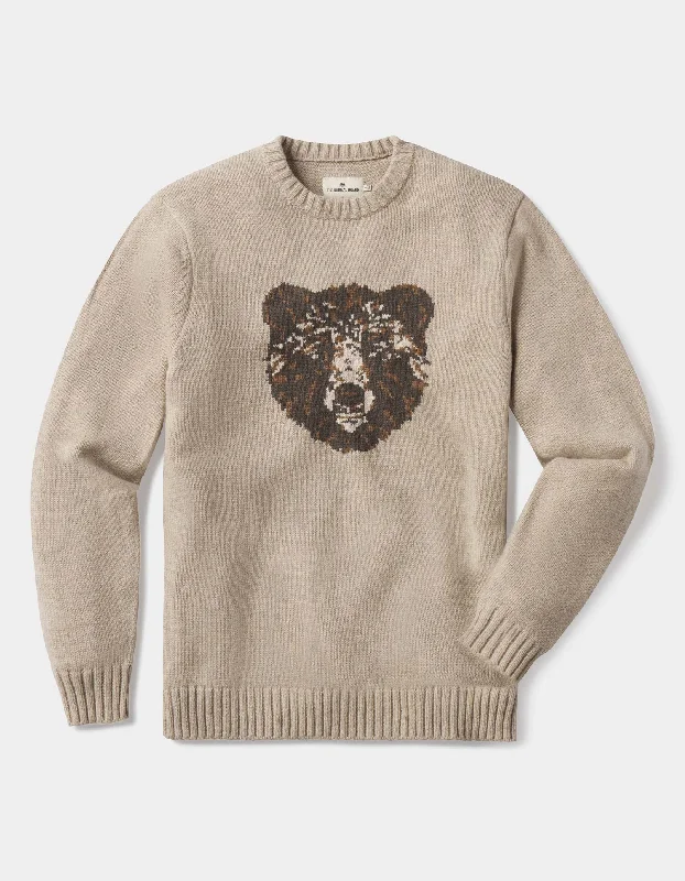 Normal Bear Sweater in Oatmeal