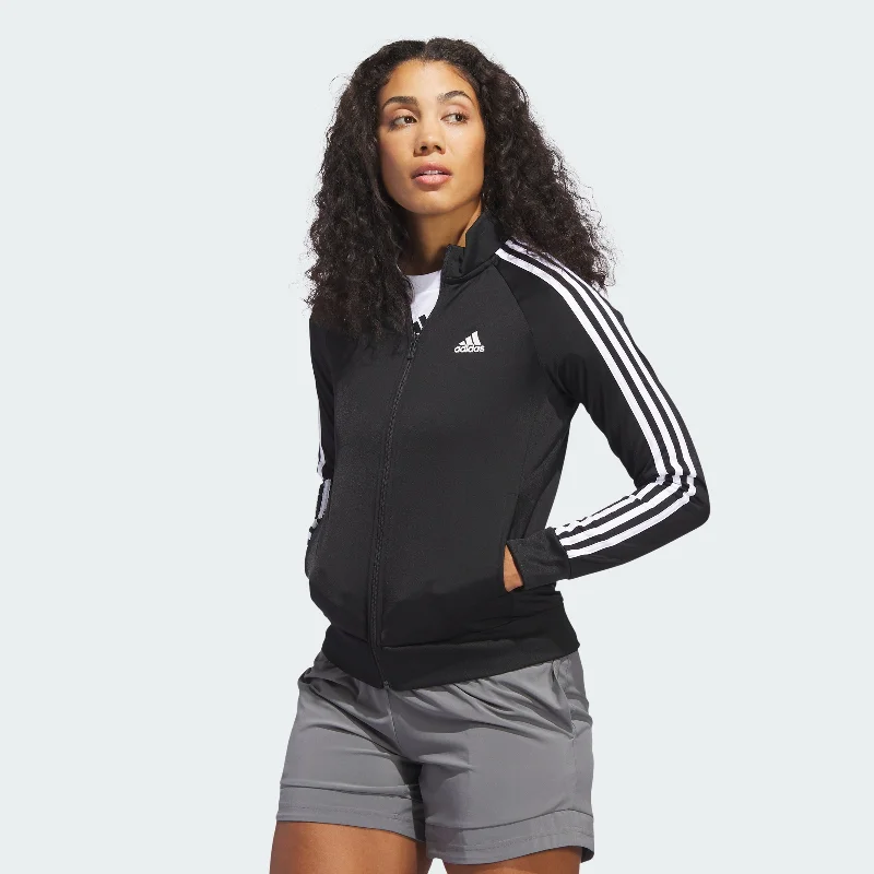 Women's adidas Primegreen Essentials Warm-Up Slim 3-Stripes Track Jacket Women's minimalist jackets