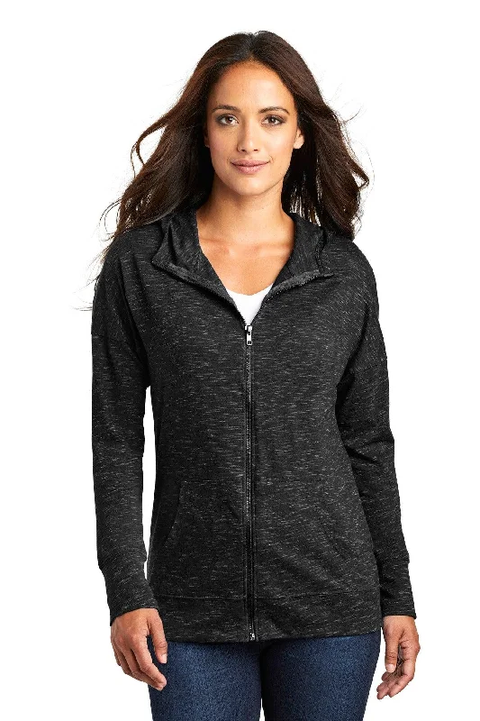 District  Women's Medal Full-Zip Hoodie. DT665 Everyday Hoodie Sweatshirt