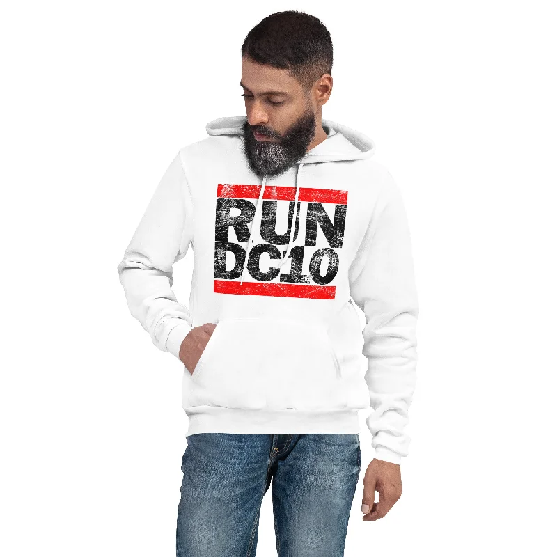 Run DC10 White Hoodie Street Style Hoodies