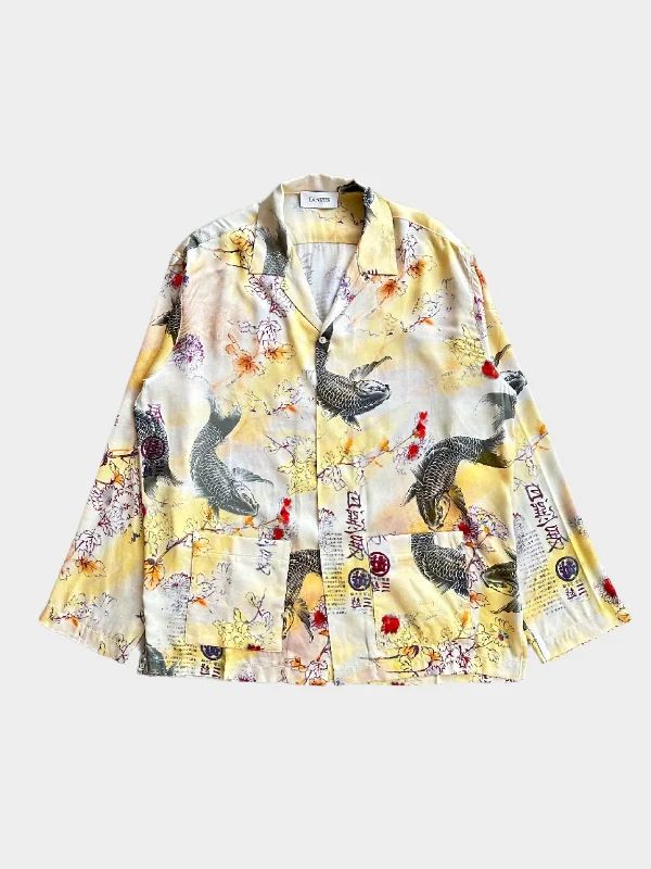 Koi Viscose Shirt Yellow