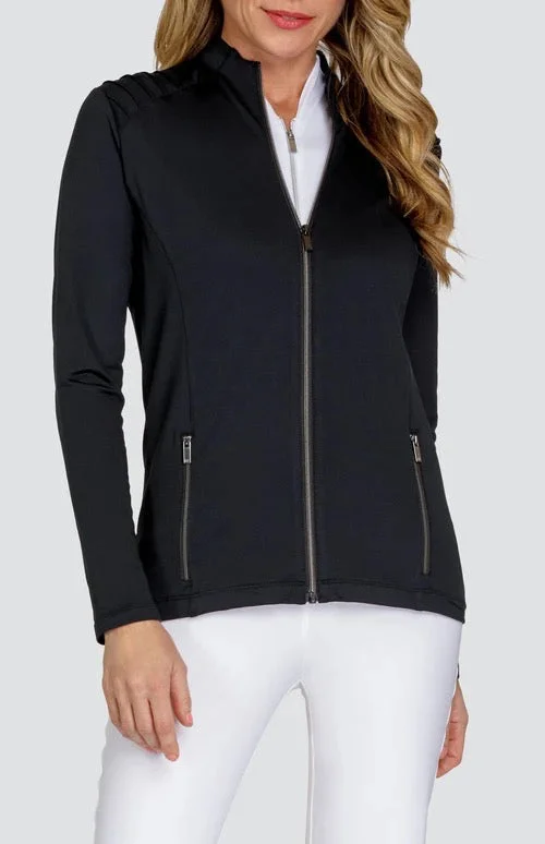 New Tail Activewear Women's Siona Golf Jacket -Onyx MSP$106