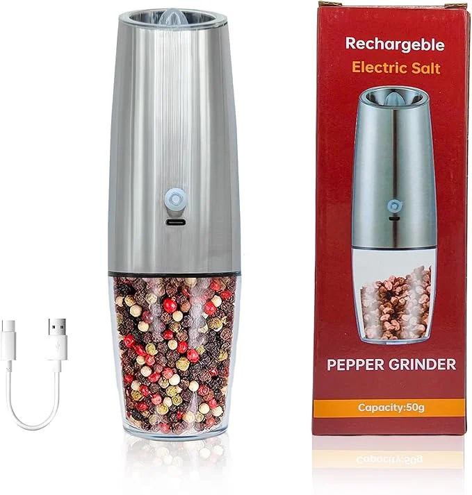 Rechargeable Electric Salt Pepper Grinder 50g