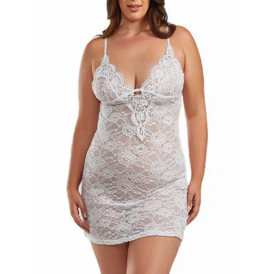 Lace Chemise Plus Size Cotton pajama sets