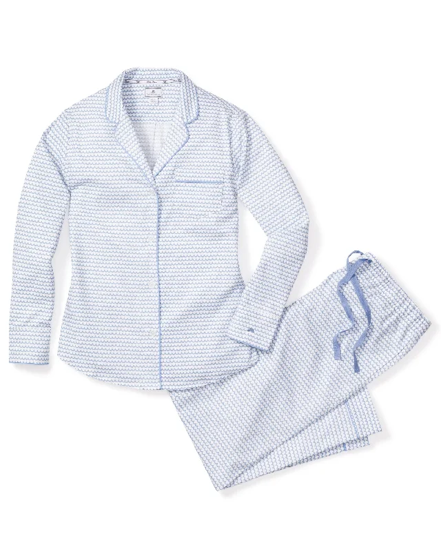 Women's Twill Pajama Set | La Mer Cooling pajama sets