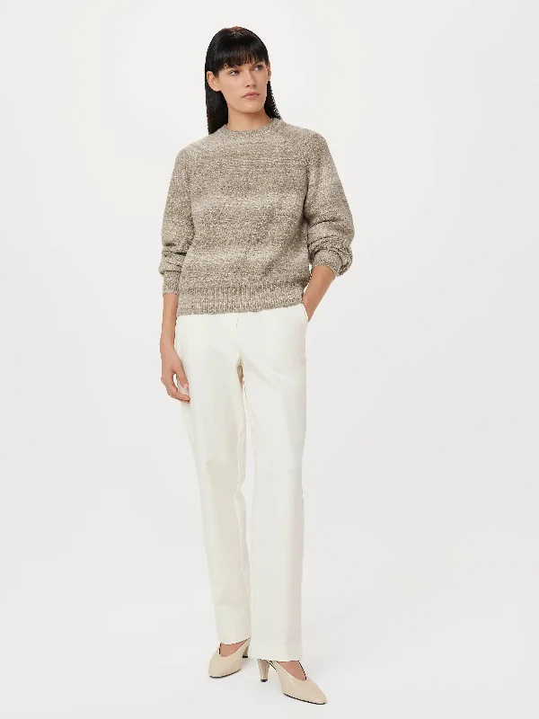 The Seawool® Crewneck Sweater in Light Beige Classic sweaters