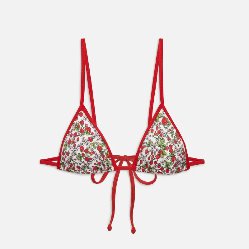 Frankies Bikinis Lumia Top - Berry in Love Formal sweaters