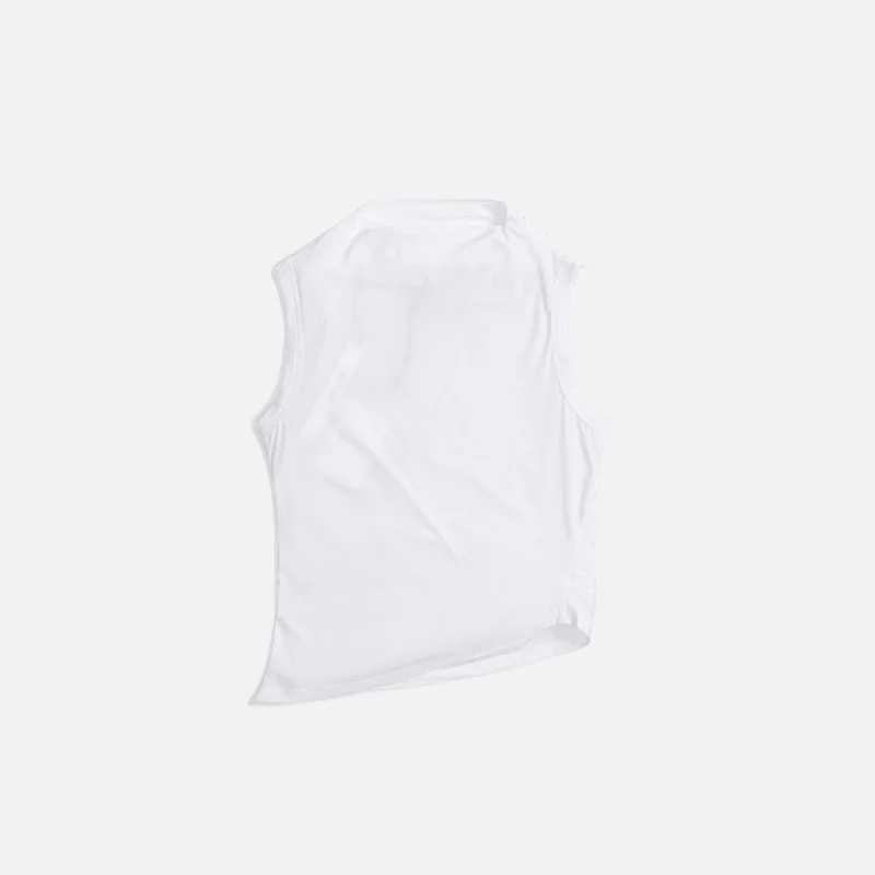 The Line by K Selma Tank - White Men's sweaters