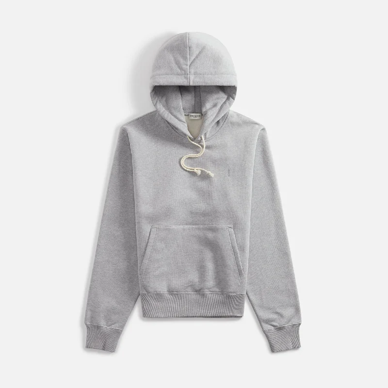 Saint Laurent Hoodie - Grey Sporty sweaters