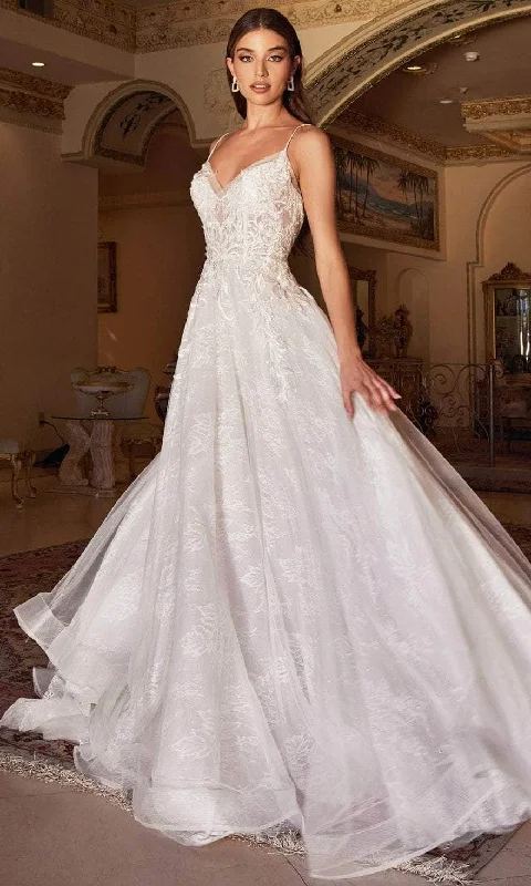 Andrea and Leo A1102W - Chantilly Lace A-Line Bridal Gown A-line Bridal Dress