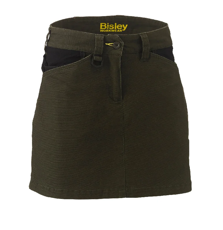 BLS1024 Bisley Womens Flex & Move™ Stretch Cotton Skort Club unclassified skirts