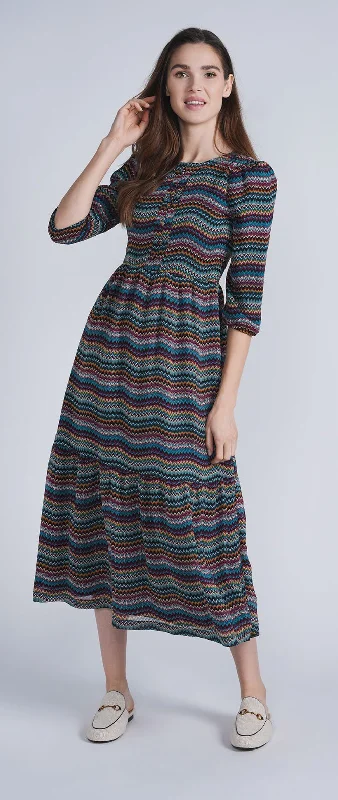 THE MISSONI PATTERN DRESS Discounted floral dresses