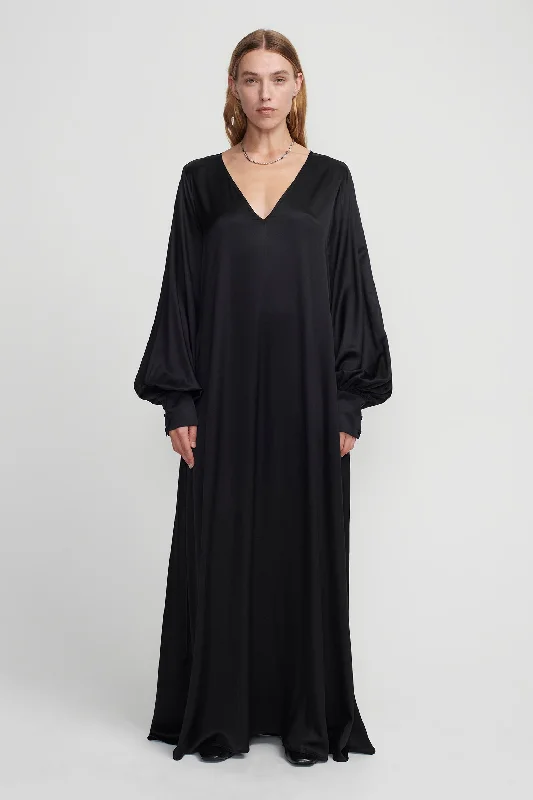 Agnes Dress Black Wrap unclassified dresses