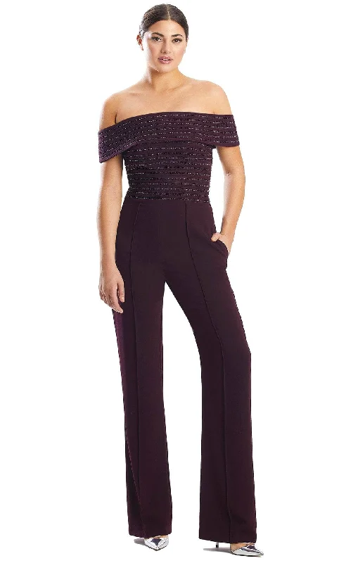 Alexander by Daymor 1751S23 - Off-Shoulder Jumpsuit Chic unclassified dresses