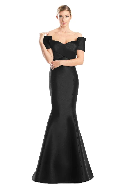 Alexander by Daymor 1763S23 - Satin Dress A-line unclassified dresses