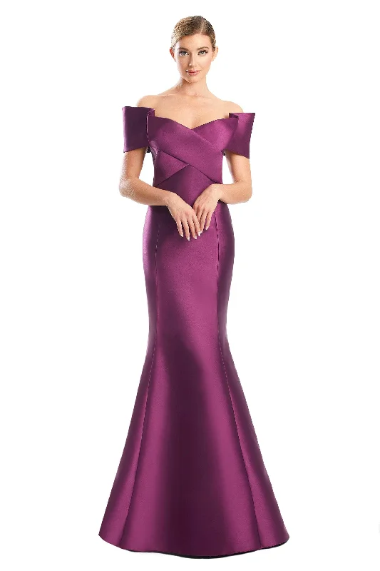 Alexander by Daymor 1763S23 - Satin Mermaid Dress Long unclassified dresses