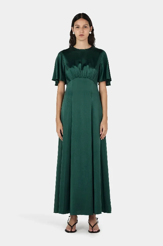 Amber Dress Pine Green Long sleeve unclassified dresses