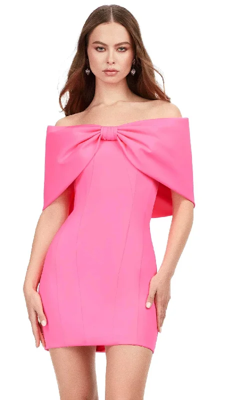 Ashley Lauren 4640 - Off-Shoulder Dress Petite unclassified dresses