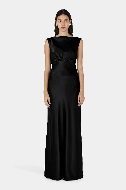 Clara Bias Dress Black Luxury unclassified dresses