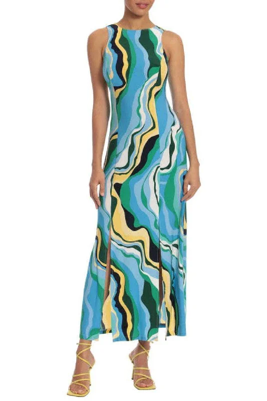 Donna Morgan DT037M - Sleeveless Dress Floral unclassified dresses