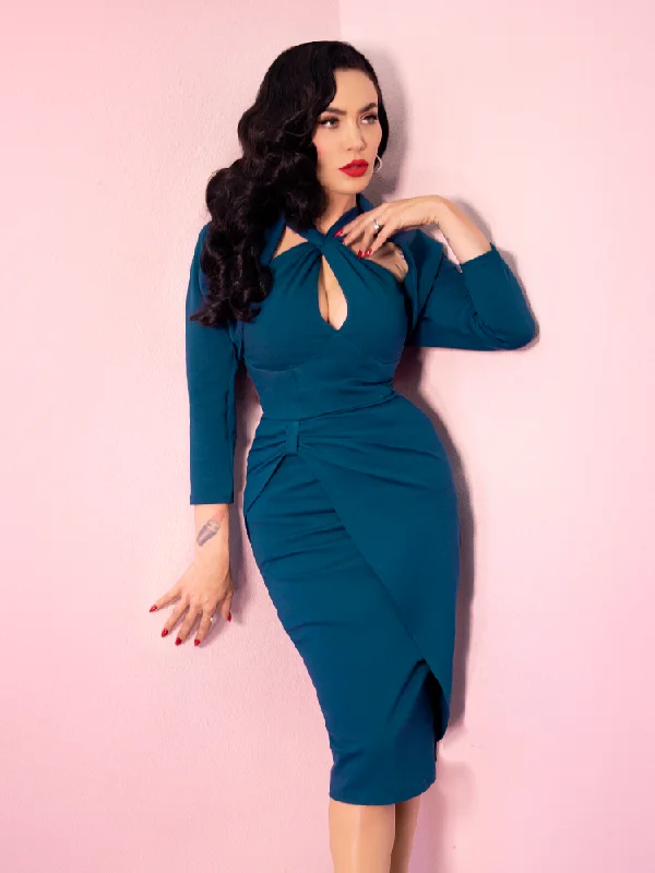 Golden Era Dress in Teal Long sleeve unclassified dresses