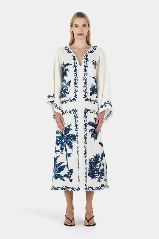 Kiera Kaftan Blue Hawaii Long unclassified dresses