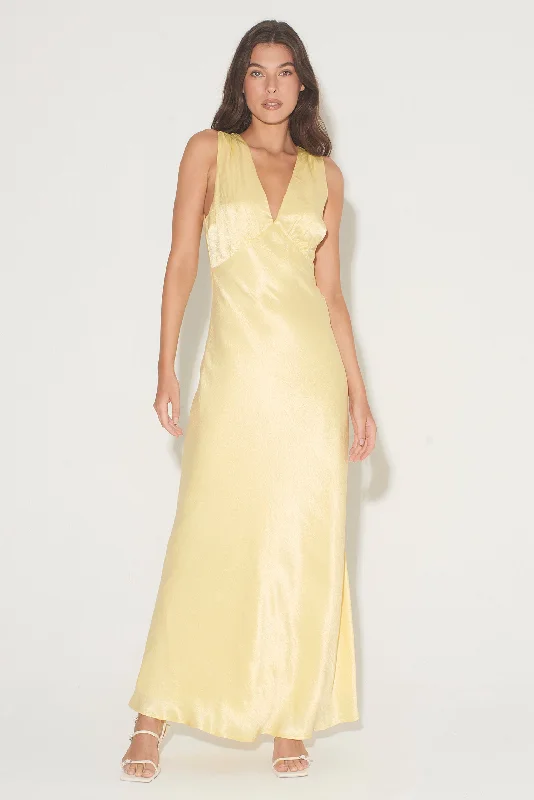 Marcelle Dress Lemon Cocktail unclassified dresses