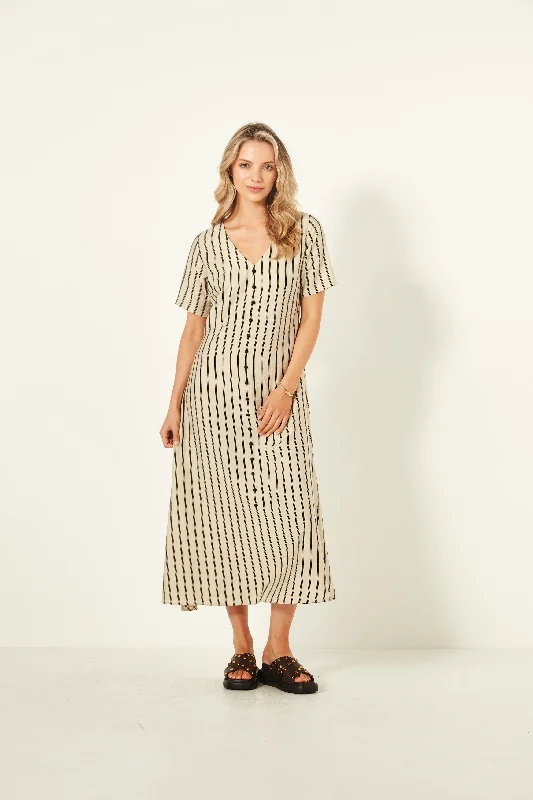 Marta Dress Sand High-low unclassified dresses