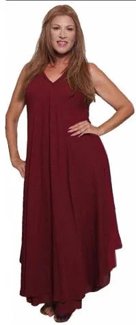 Maroon with sleeves