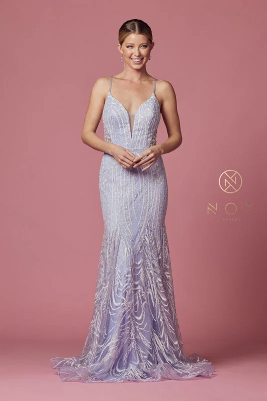 Nox Anabel's Enchanting Evening Gown: Captivate with Regal Elegance Open-back unclassified dresses