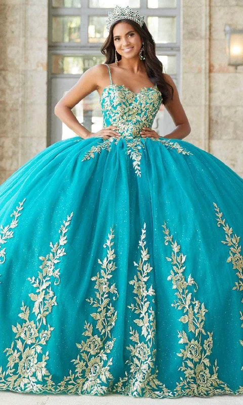 Quinceanera Collection 26035 - Beaded Embroidery Ballgown Color block unclassified dresses