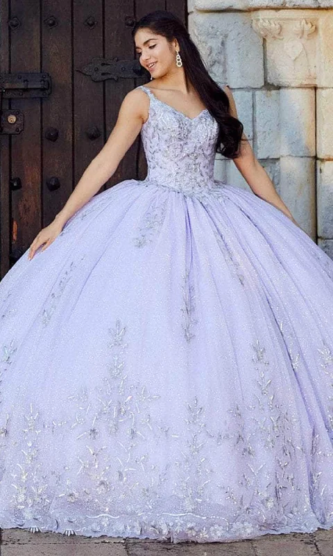 Quinceanera Collection 26040 - Chapel Train Ballgown One-shoulder unclassified dresses