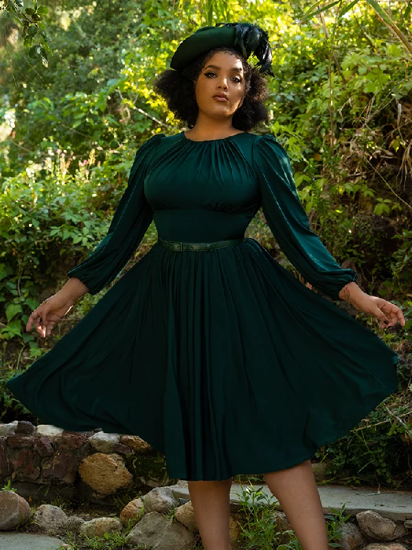 Salem Dress in Hunter Green Comfortable unclassified dresses