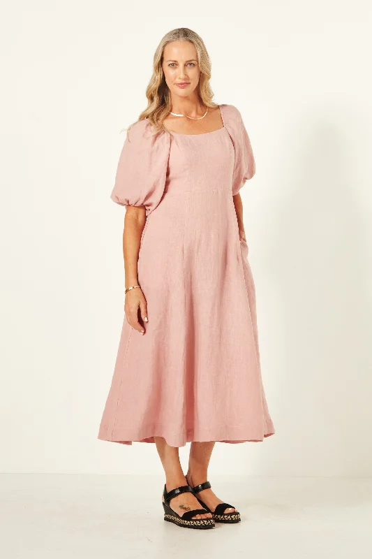 Senita Dress Pink Minimalist unclassified dresses