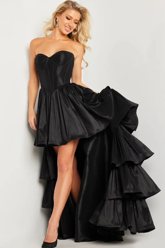 Taffeta Strapless High Low Gown by Jovani 26006 Holiday unclassified dresses