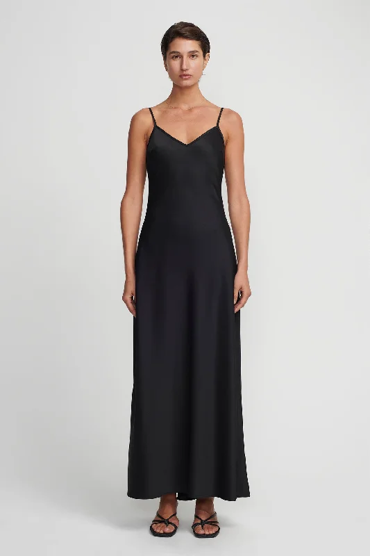 Timeless Slip Black Designer unclassified dresses